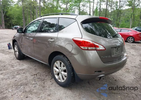 2011 Nissan Murano Sl from USA, damaged, VIN JN8AZ1MW0BW152606